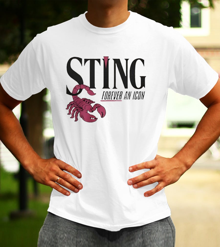 STING Forever An Icon Scorpion T-Shirt