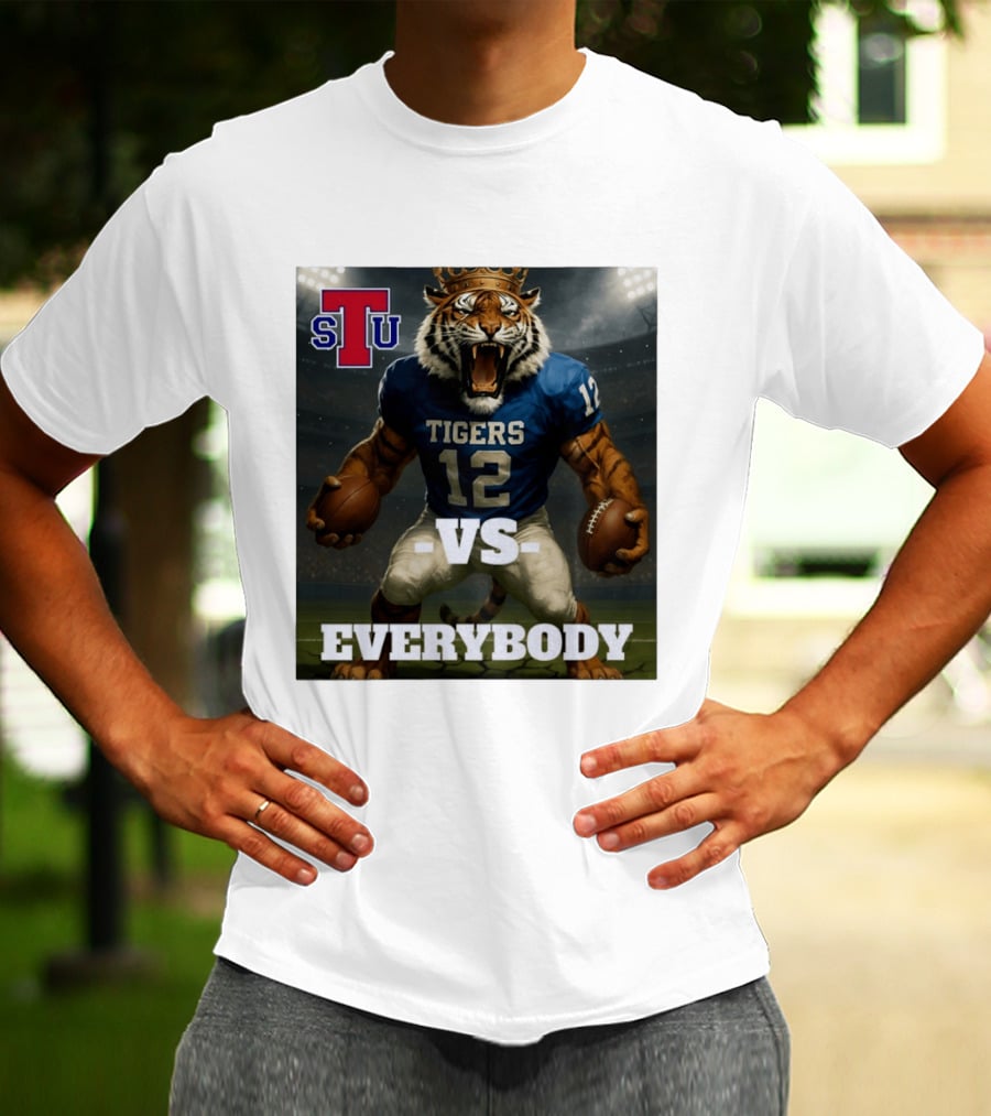 Tennessee State Tigers Football Vs Everybody Fierce Mascot Sports Rivalry T-Shirt