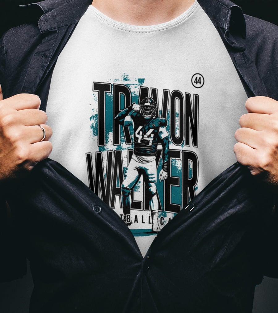 Travon Walker 44 Jacksonville Football Camp T-Shirt