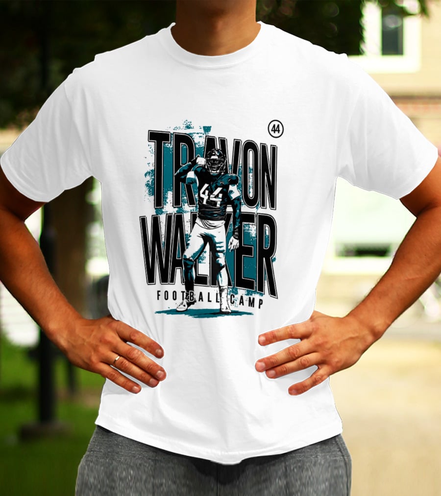 Travon Walker 44 Jacksonville Football Camp T-Shirt