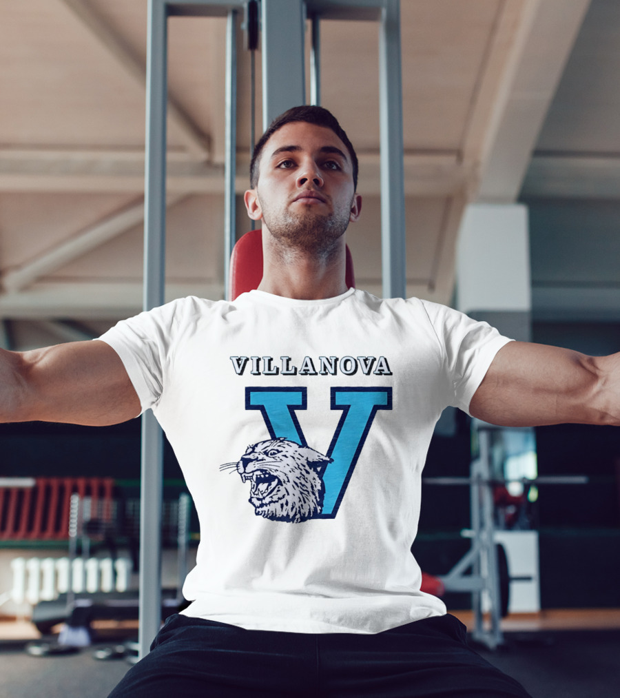 Villanova Wildcats Basketball V Logo 2026 T-Shirt