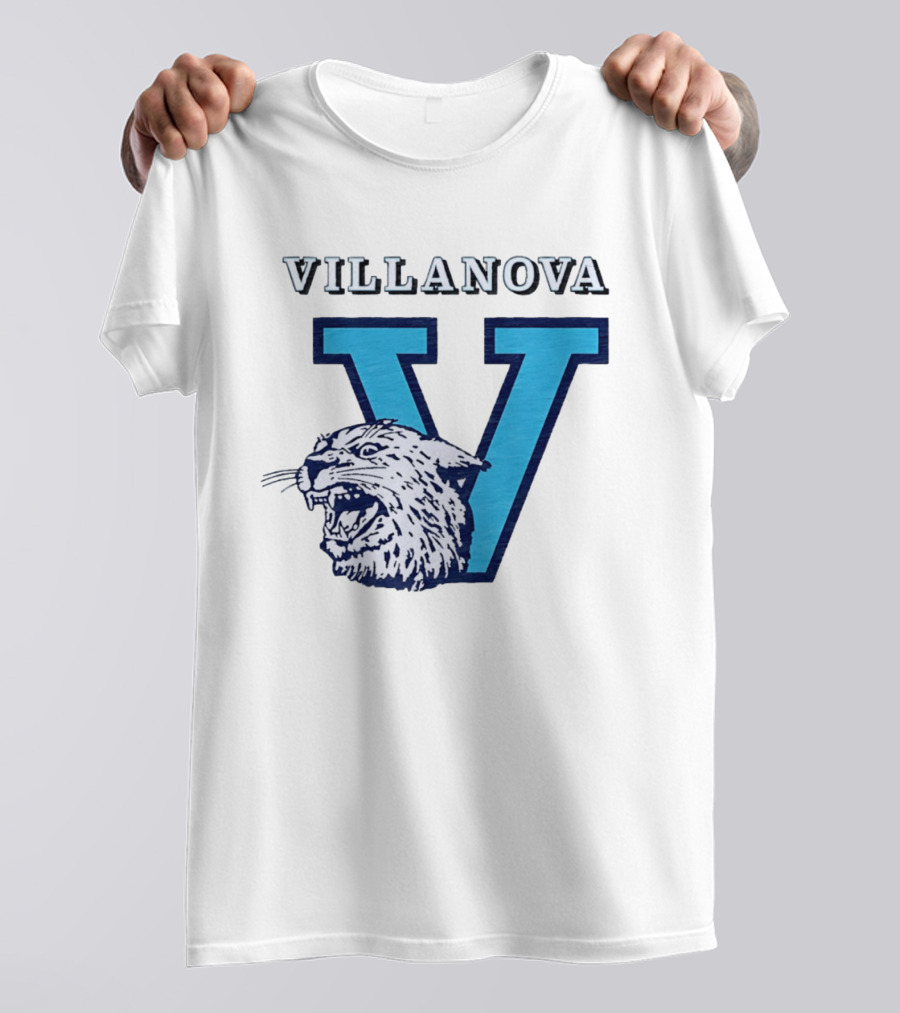 Villanova Wildcats Basketball V Logo 2026 T-Shirt