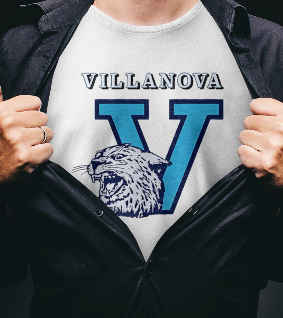 Villanova Wildcats Basketball V Logo 2026 T-Shirt