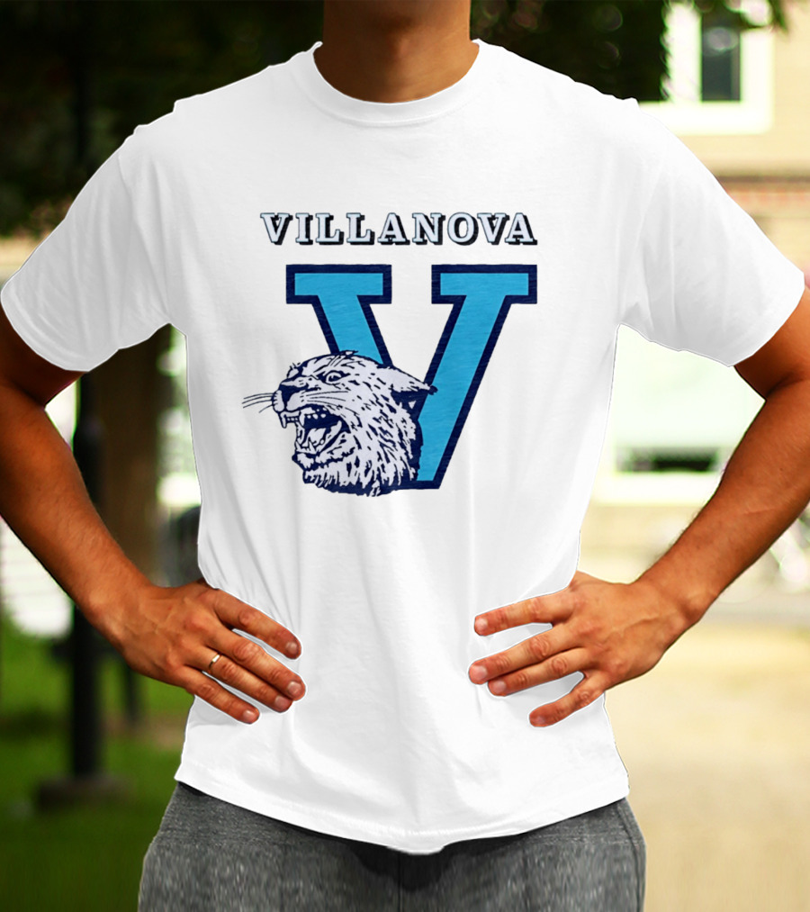 Villanova Wildcats Basketball V Logo 2026 T-Shirt