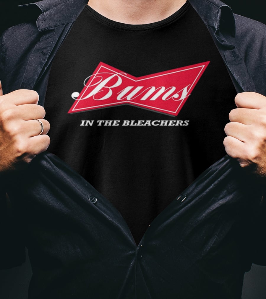 Bums In The Bleachers Retro Beer T-Shirt