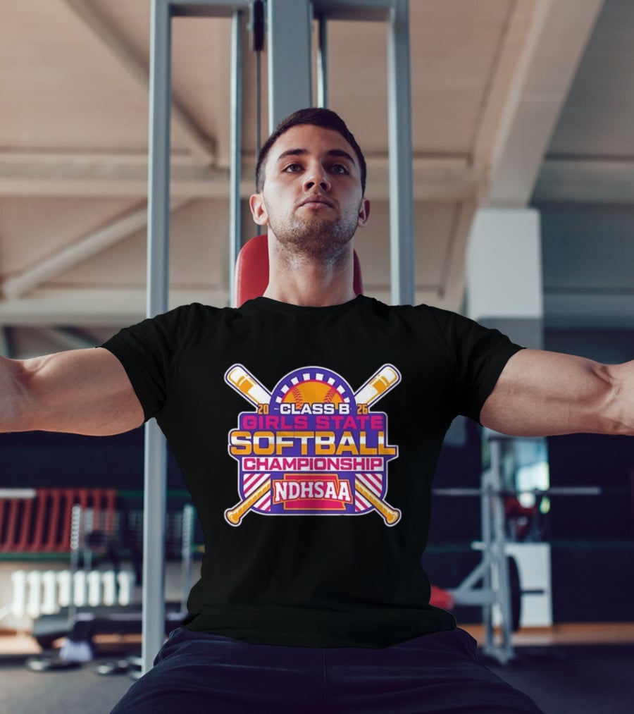 NDHSAA Class B Girls State Softball Championship 2026 T-Shirt