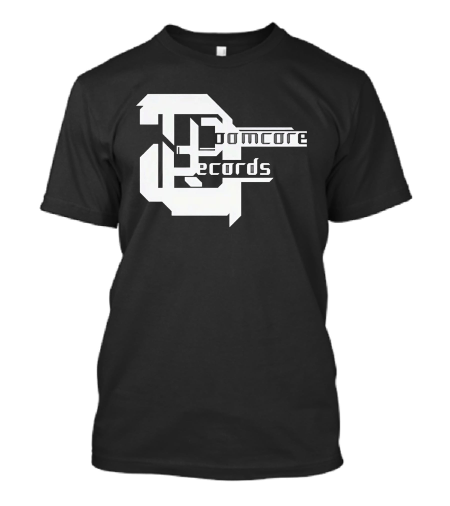 Doomcore Records Bold Stylized T-Shirt