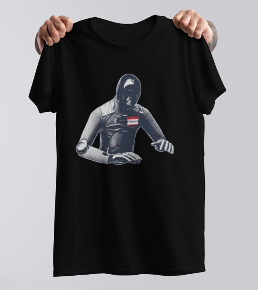 Figure F.03 Robot Frank Visor Simulation T-Shirt