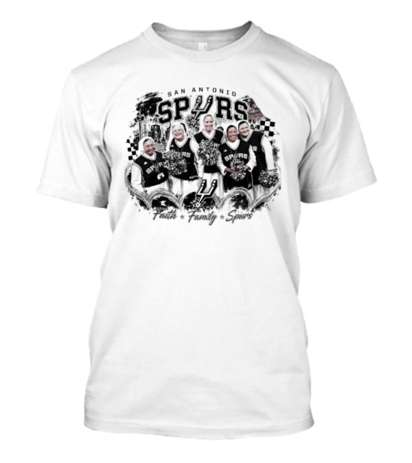 San Antonio Spurs Faith Family Unity T-Shirt