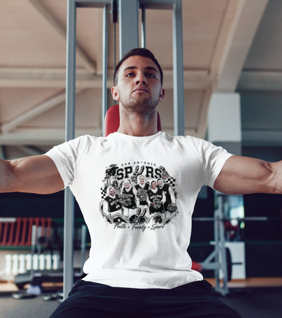 San Antonio Spurs Faith Family Unity T-Shirt