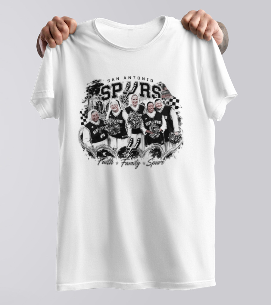 San Antonio Spurs Faith Family Unity T-Shirt