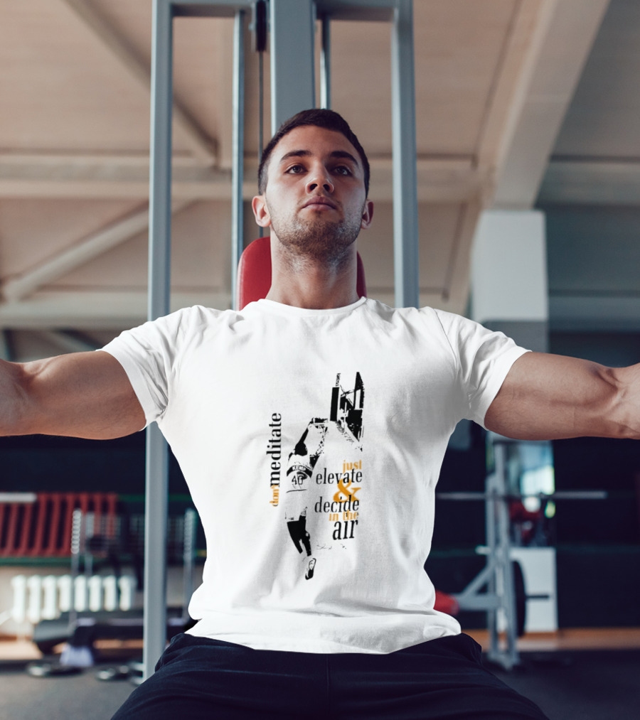 Meditate Elevate Decide Air Shawn Kemp Above The Rim T-Shirt