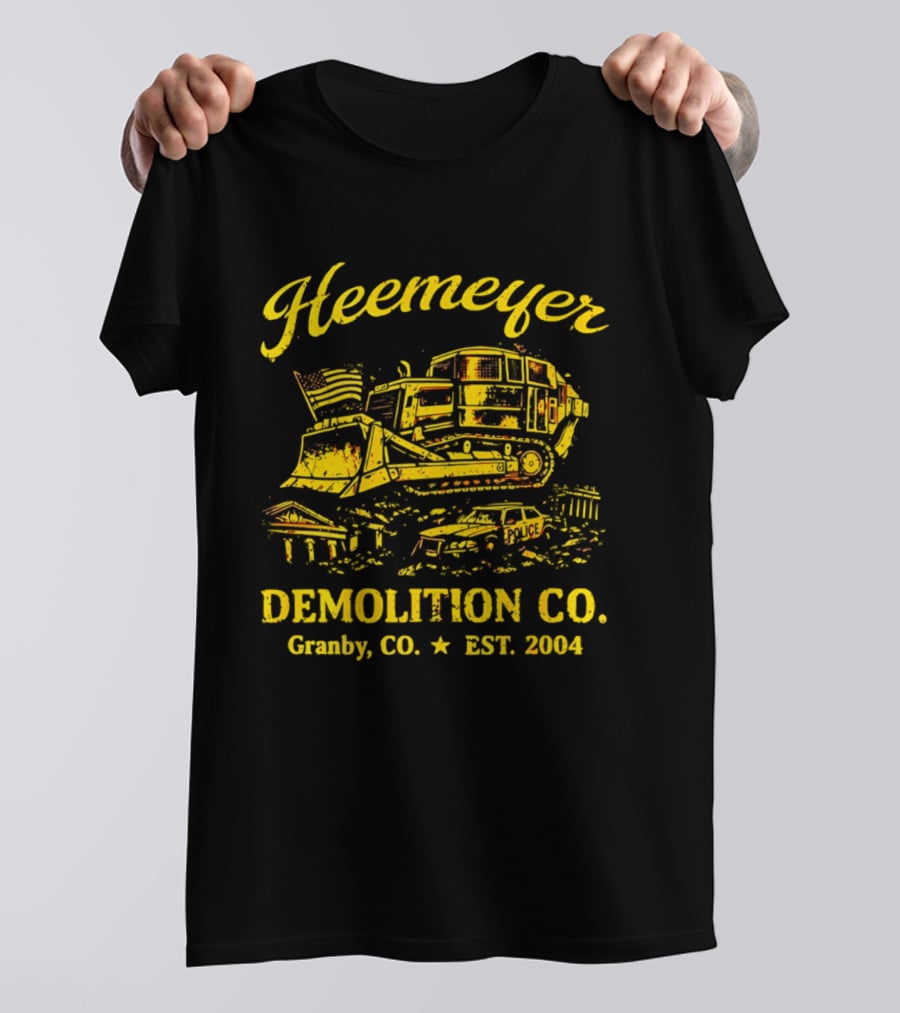 Heemeyer Demolition Co Killdozer Granby CO Est 2004 T-Shirt