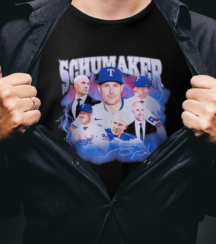Schumaker Rangers Legends May 27 MLB 2026 T-Shirt