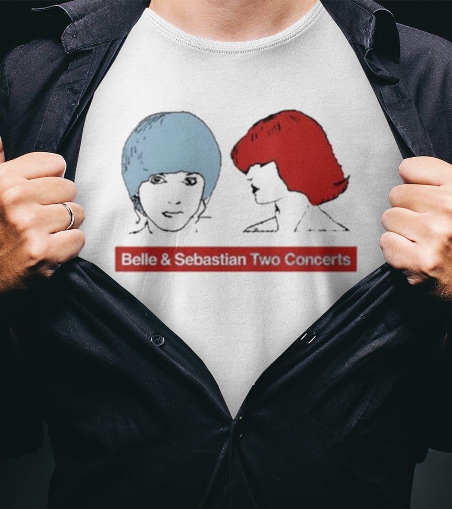 Belle And Sebastian Two Concerts New York Tour 5 22 26 T-Shirt