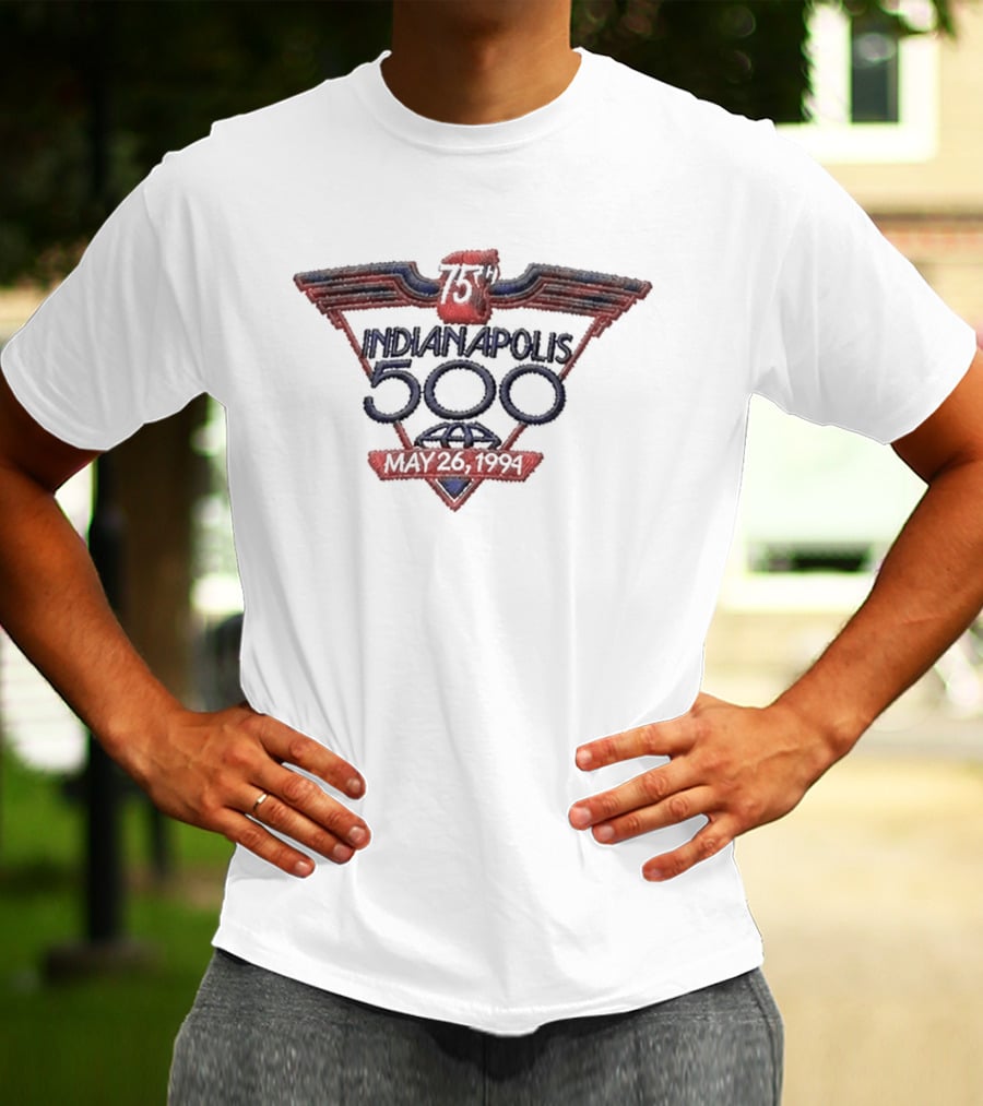 Indianapolis 500 75th Anniversary May 26 1991 T-Shirt