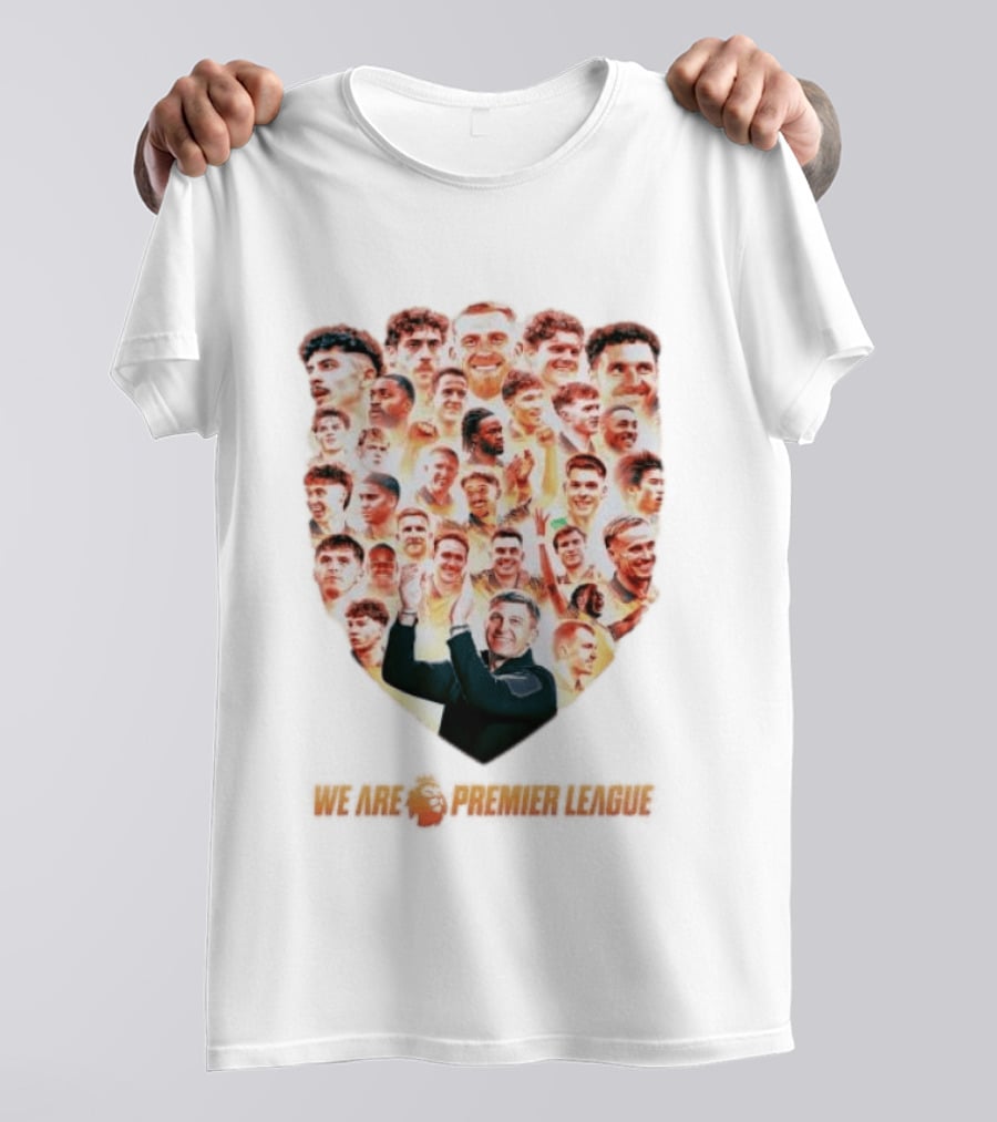 Hull City AFC We Are Premier League 2026 Team Celebration T-Shirt