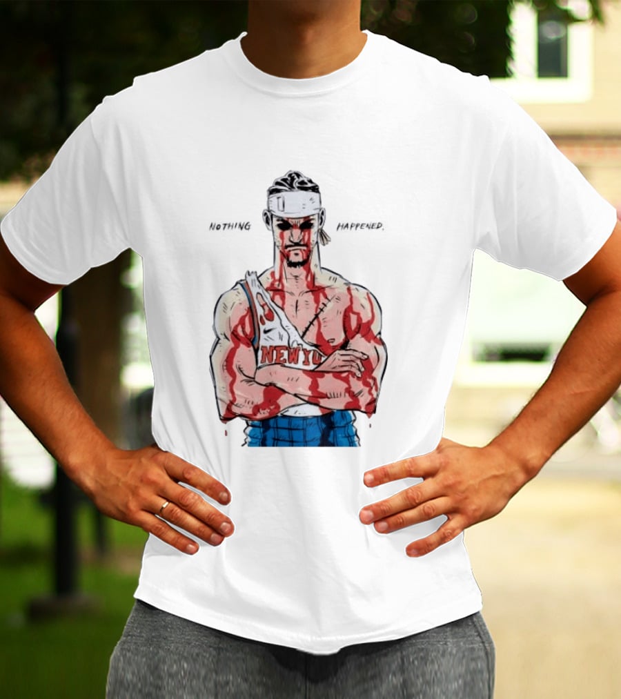 Roronoa Zoro Knicks Nothing Happened Crossover With Josh Hart T-Shirt