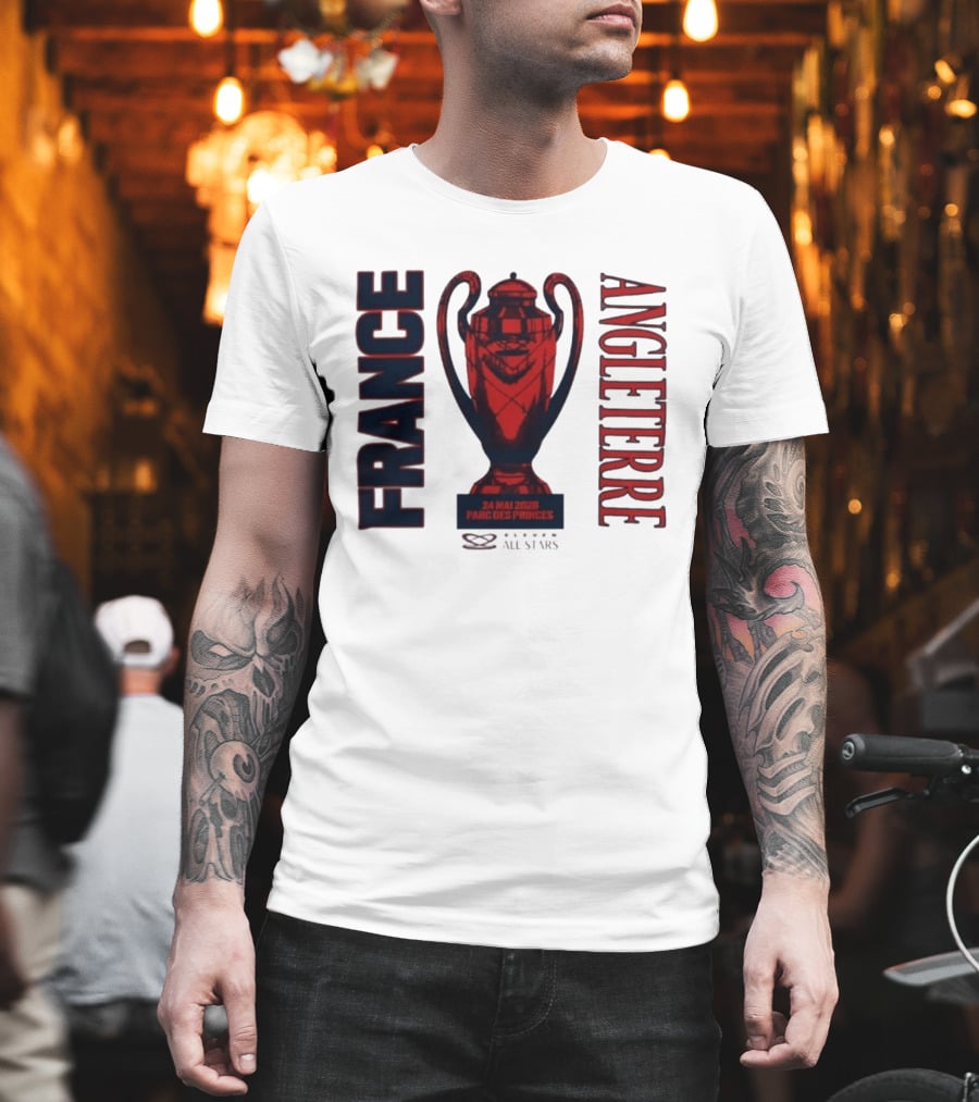 France Angleterre 24 Mai 2026 Parc Des Princes All Stars T-Shirt