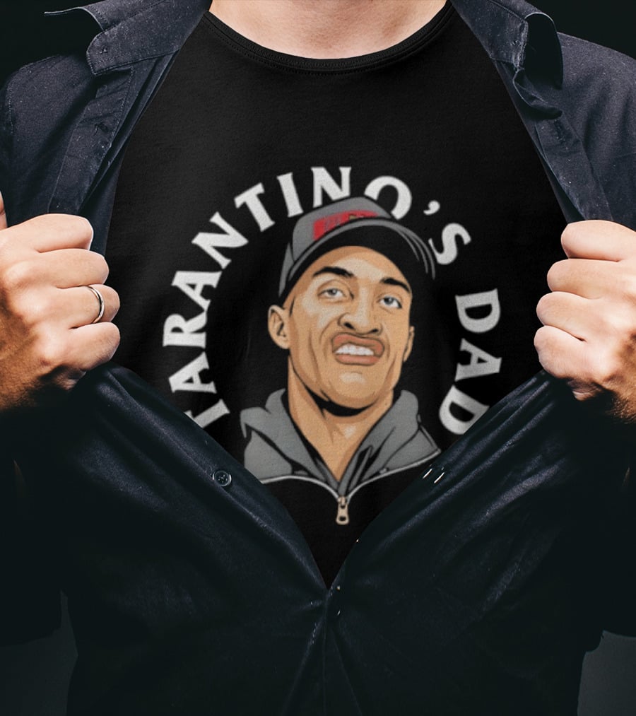 Tarantino's Dad Johnny Hilbrant PE Guy T-Shirt