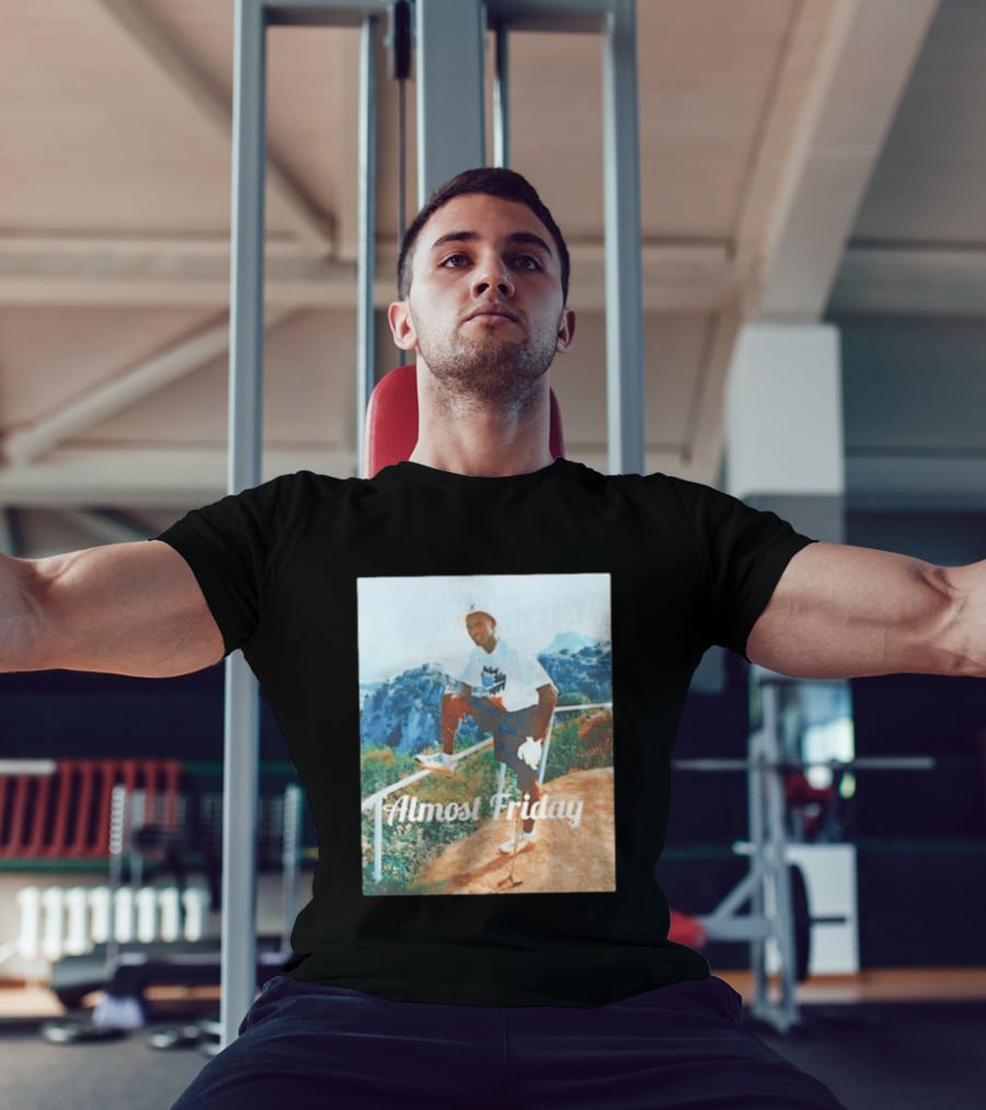 Michael Jordan Golfing Almost Friday Scenic View T-Shirt