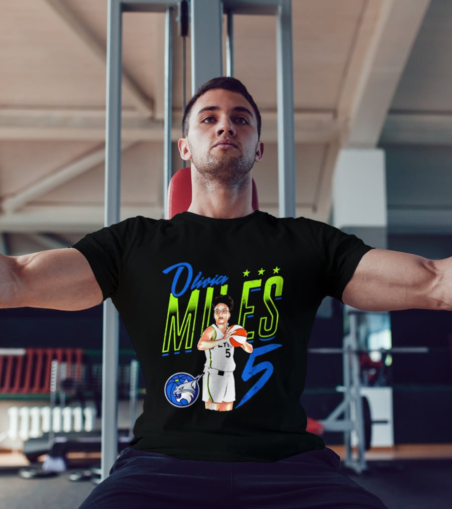 Olivia Miles Minnesota Lynx 5 Star Player T-Shirt