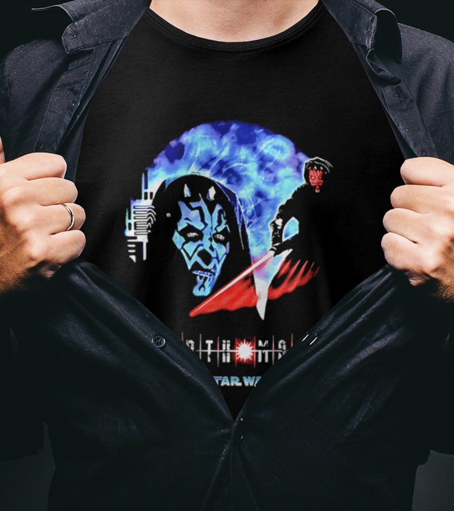 Darth Maul Star Wars Mandalorian Grogu World Premiere T-Shirt