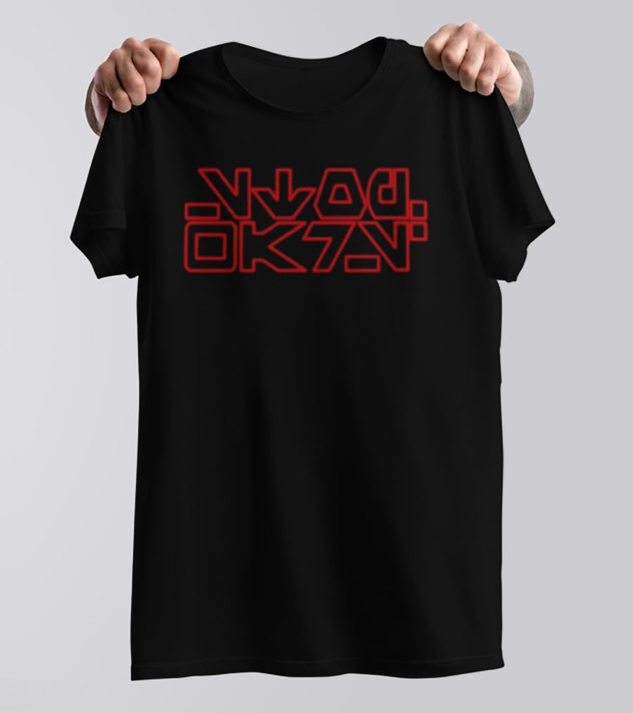 Stop Wars Okin Bold Red T-Shirt