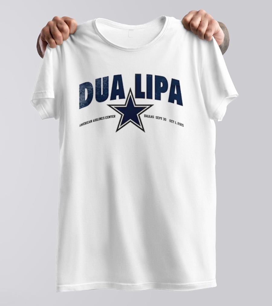 Dua Lipa Dallas Cowboys Arlington Stadium Concert Oct 23 T-Shirt