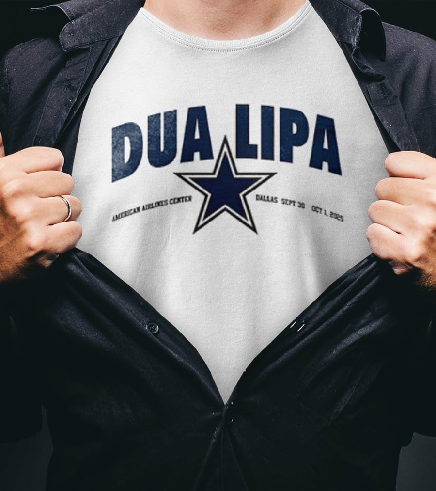 Dua Lipa Dallas Cowboys Arlington Stadium Concert Oct 23 T-Shirt