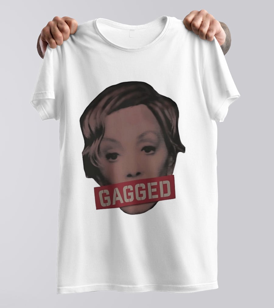 Deborah Vance Gagged Censored Mouth Retro Pop T-Shirt