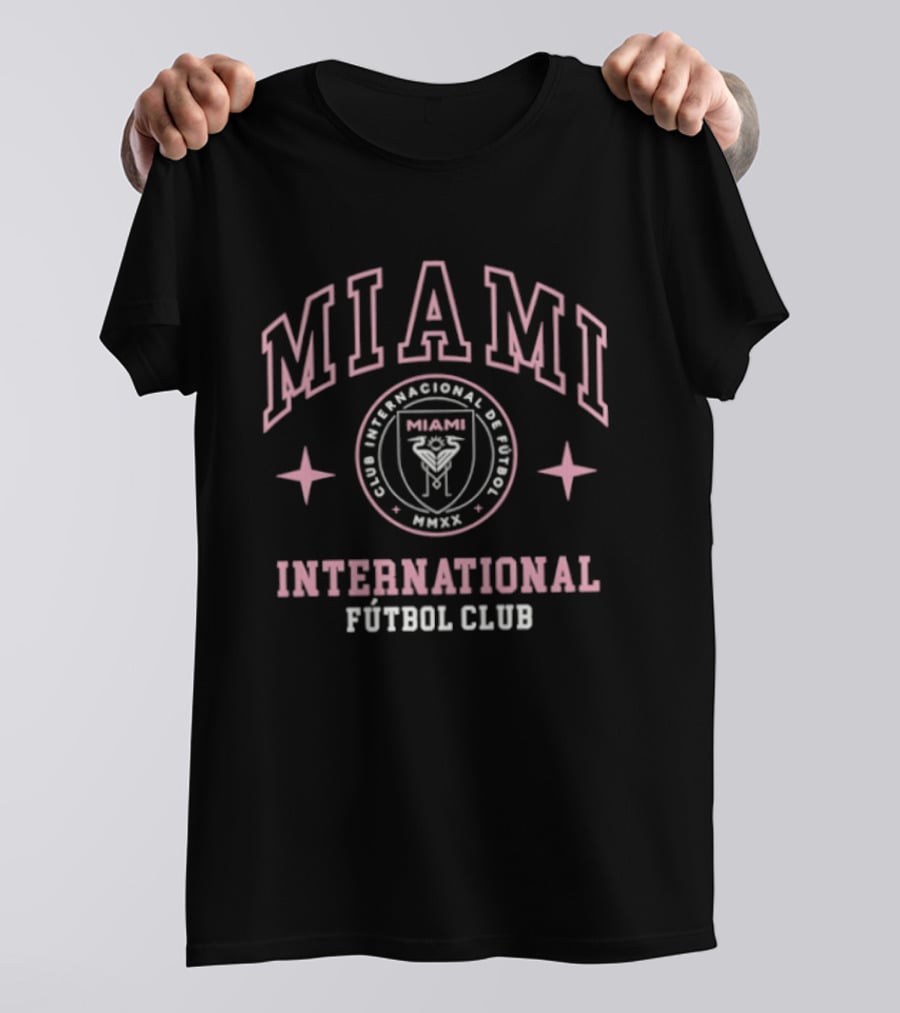 Miami Club Internacional De Fútbol 2026 Emblem MLS Soccer Team T-Shirt