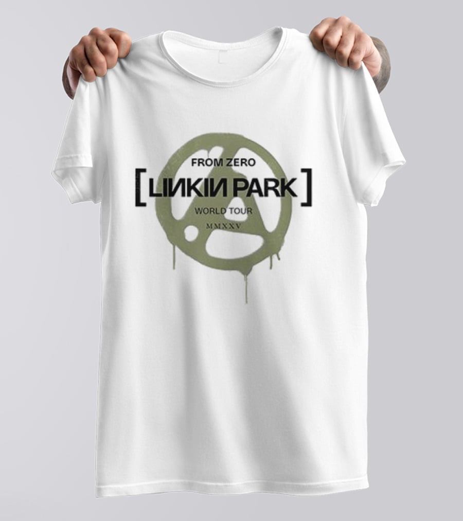 From Zero Linkin Park World Tour MMXXV T-Shirt