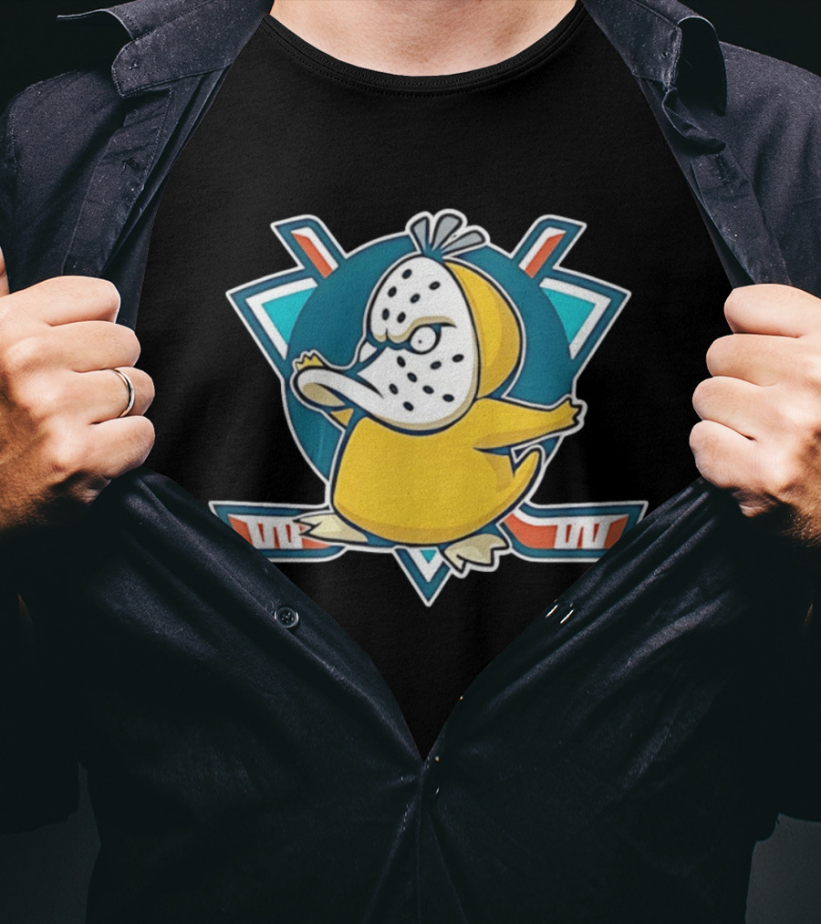 Anaheim Ducks Psyduck Hockey T-Shirt