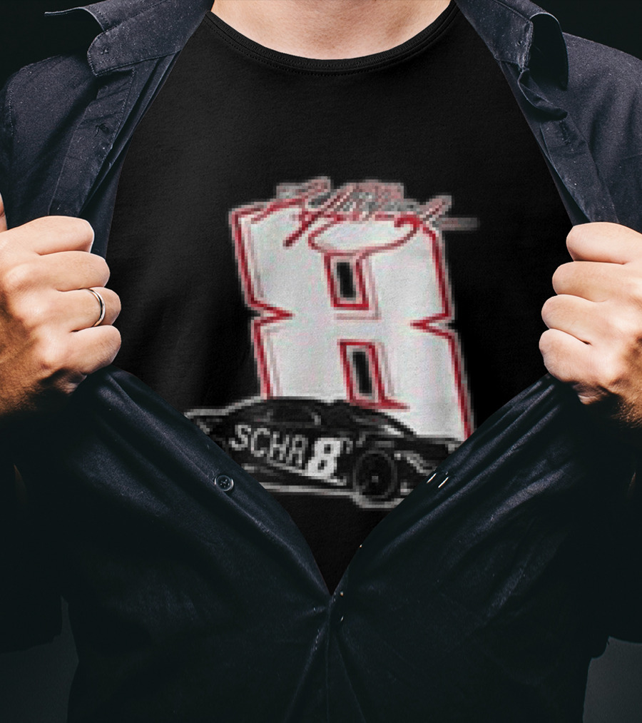 Because You Never Know When The Last One Is Kyle Busch Number 8 NASCAR Schrader Racing T-Shirt