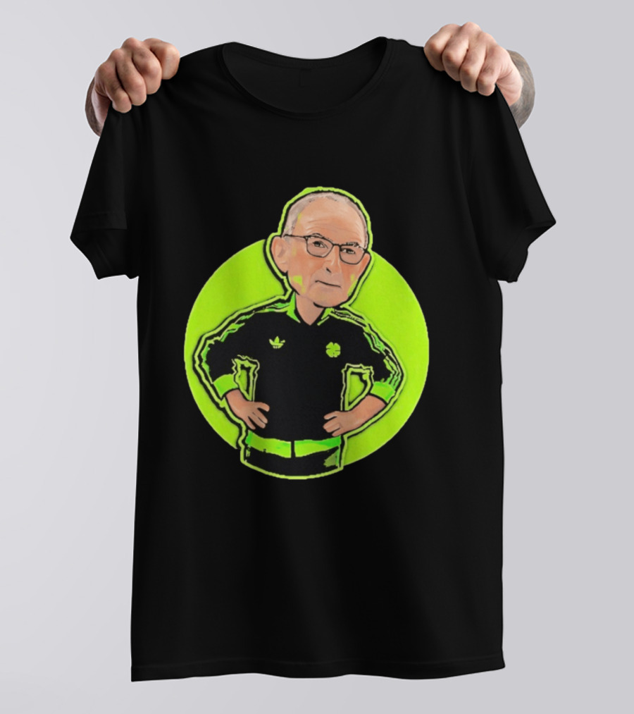 Martin O'Neill Nottingham Forest Manager Iconic Tracksuit T-Shirt