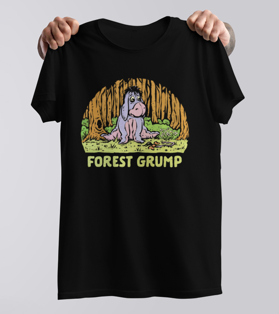 Eeyore Forest Grump Winnie The Pooh Inspired Mashup T-Shirt