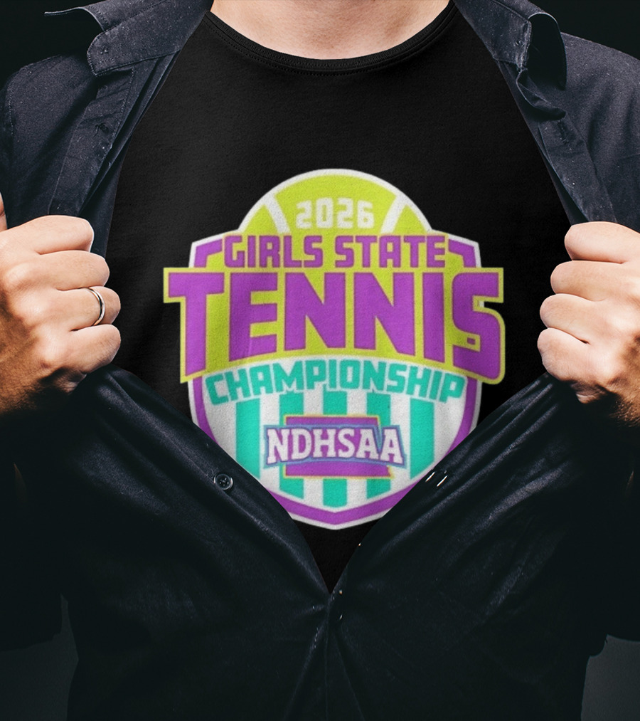 2026 Girls State Tennis Championship NDHSAA T-Shirt