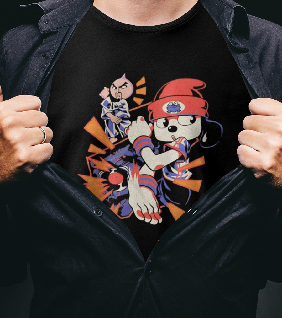 Ness Ninja EarthBound Smash Bros Battle Action T-Shirt