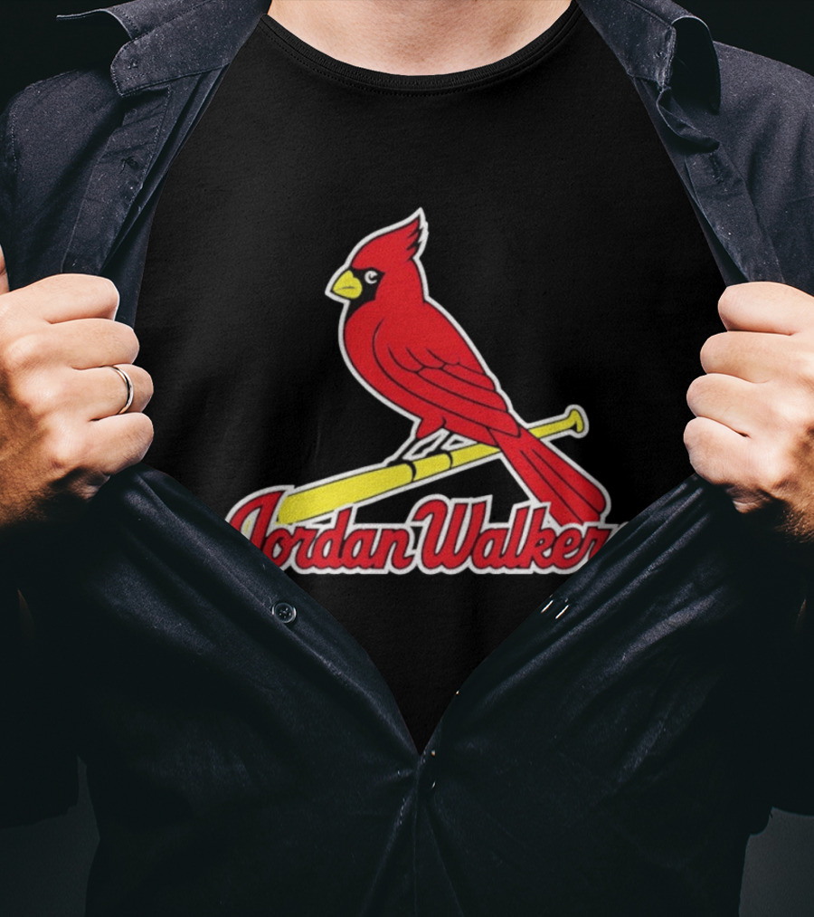 Jordan Walker St Louis Cardinals Baseball Player Team T-Shirt