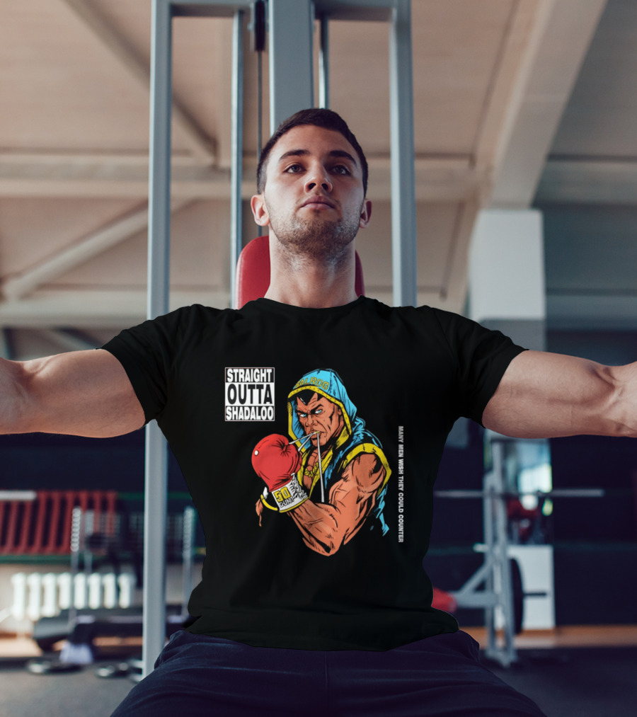 Straight Outta Shadaloo Balrog Boxer Many Men Wish They Could Counter 50 GUNZ T-Shirt
