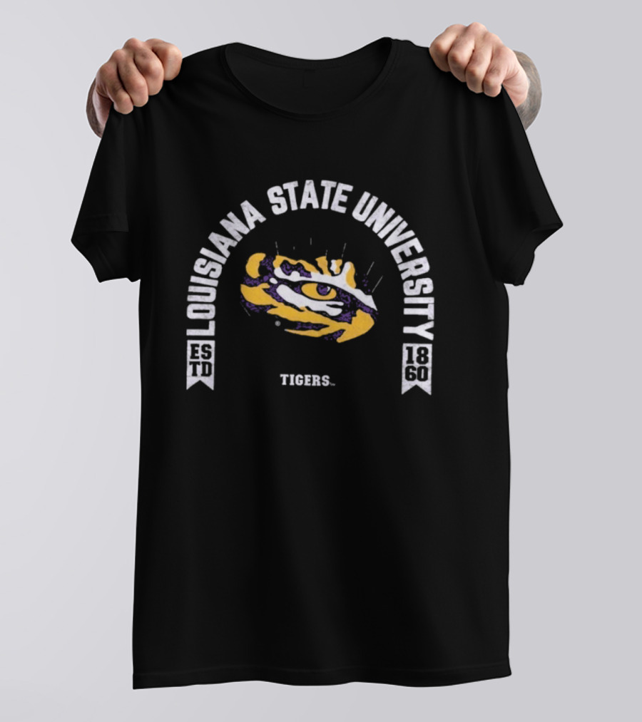 Louisiana State University Tigers EST 1860 T-Shirt
