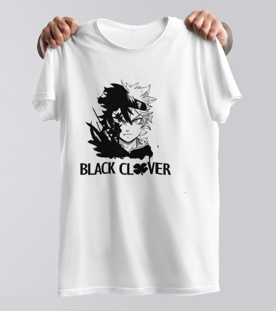 Black Clover Asta Split Demon Form Never Give Up Anime Manga 2026 Future Arc T-Shirt