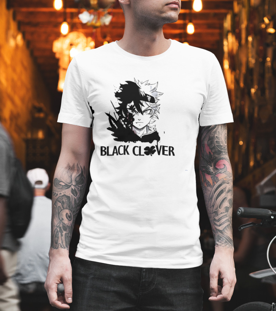 Black Clover Asta Split Demon Form Never Give Up Anime Manga 2026 Future Arc T-Shirt