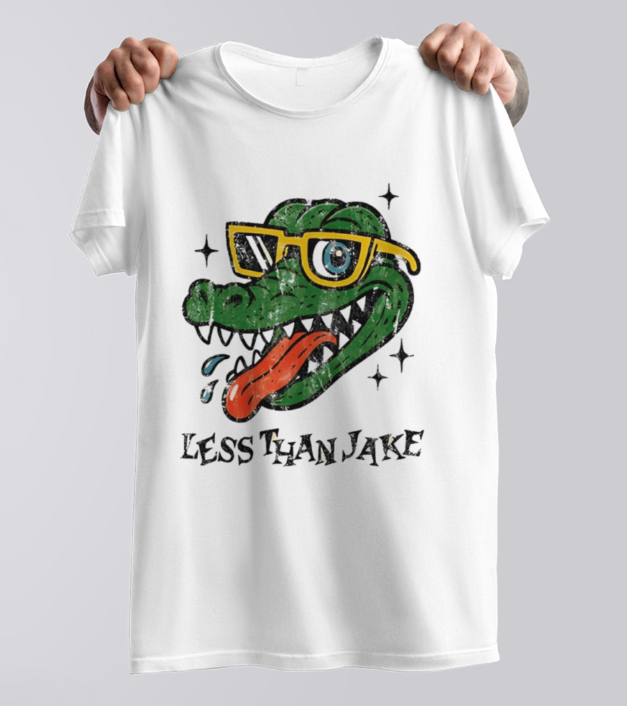 Less Than Jake Sunglasses Alligator T-Shirt