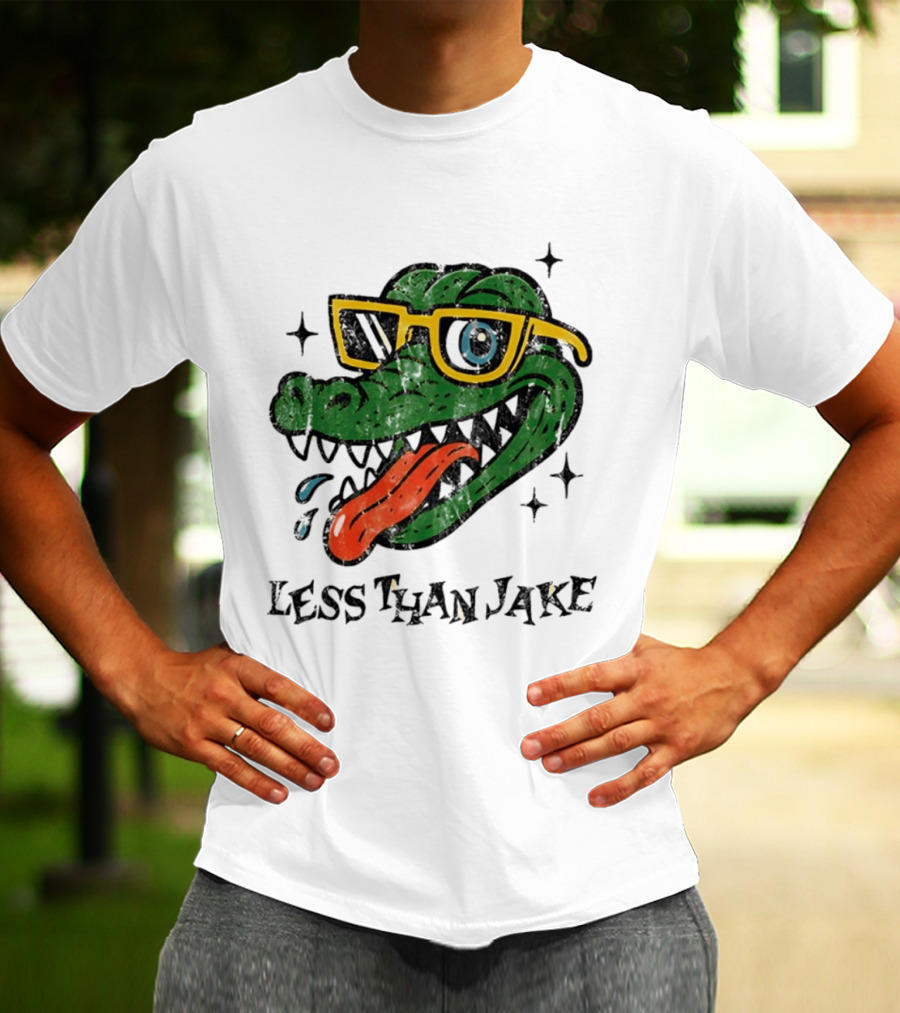 Less Than Jake Sunglasses Alligator T-Shirt