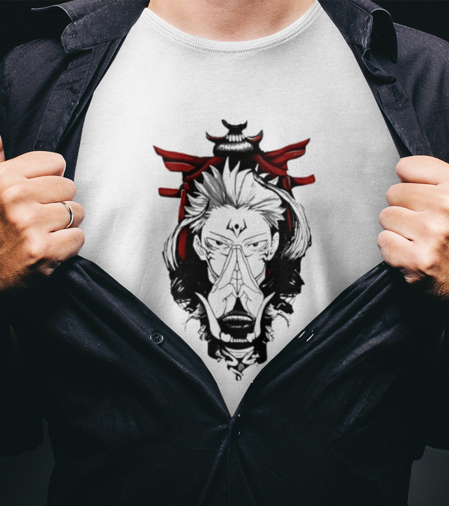 Jujutsu Kaisen Sukuna King Of Curses Domain Expansion Anime 2026 T-Shirt