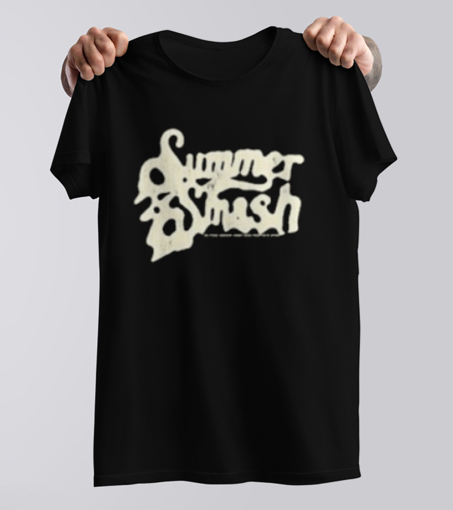 Summer Smash Festival Lineup 2026 Paint Splatter T-Shirt