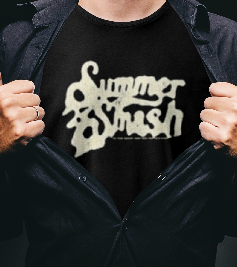 Summer Smash Festival Lineup 2026 Paint Splatter T-Shirt