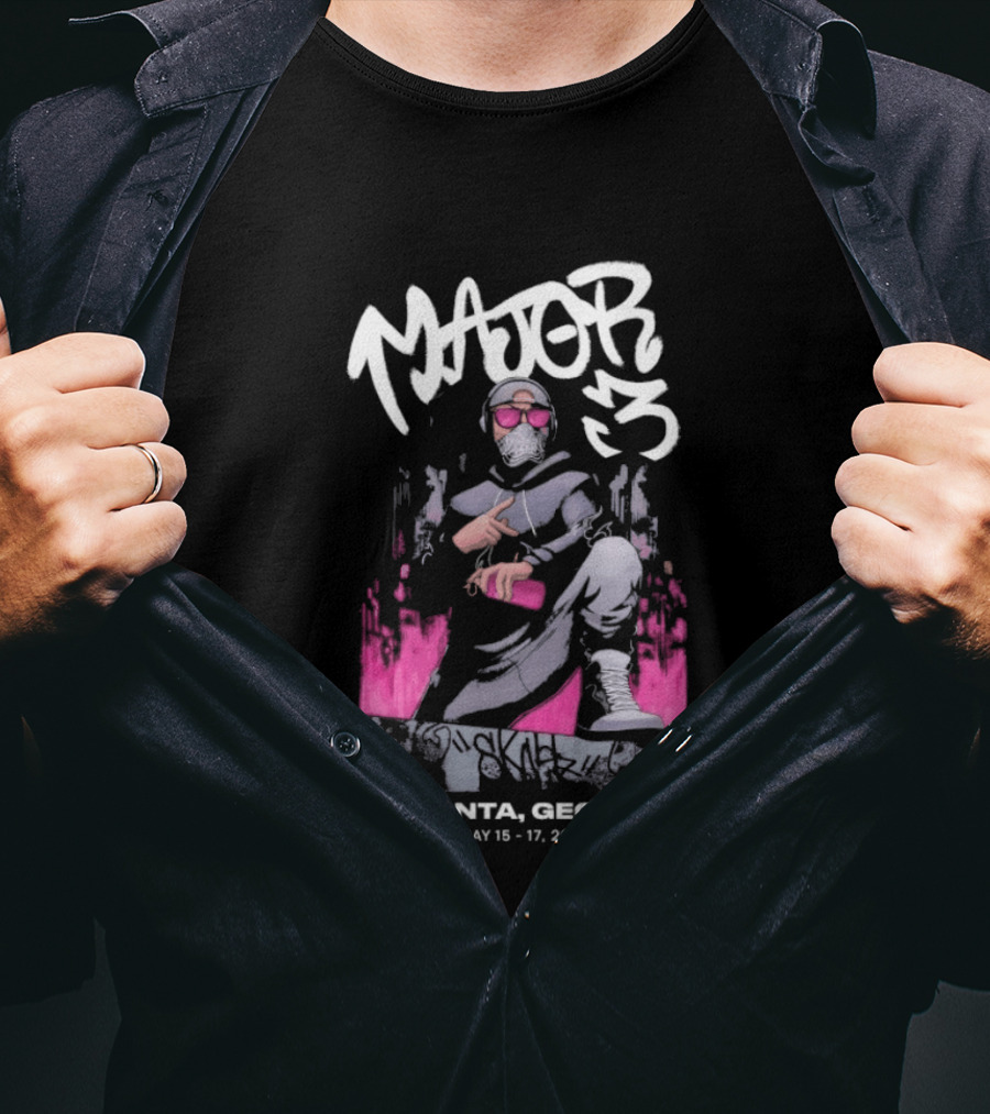 Major 3 Atlanta Georgia May 16 17 2026 Street T-Shirt